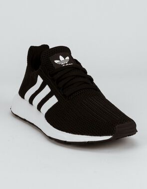 adidas white shoes with black stripes