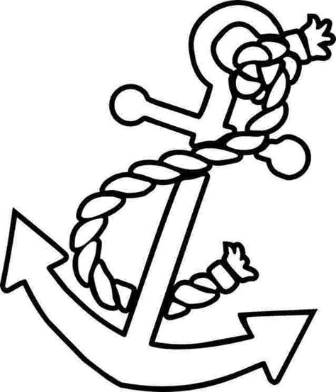 cute anchor coloring pages anchor coloring pages getcoloringpagescom