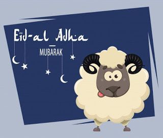 Happy Eid Al Adha 2020 Hd Images Free Download Gambar Kartu Ilustrasi Lukisan