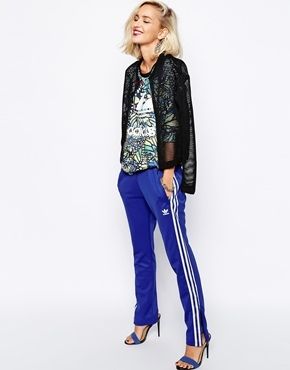 Adidas Originals - Jogginghose mit 3 Streifen - Blau ... Adidas Originals - Jogginghose mit 3 Streifen - Blau ...