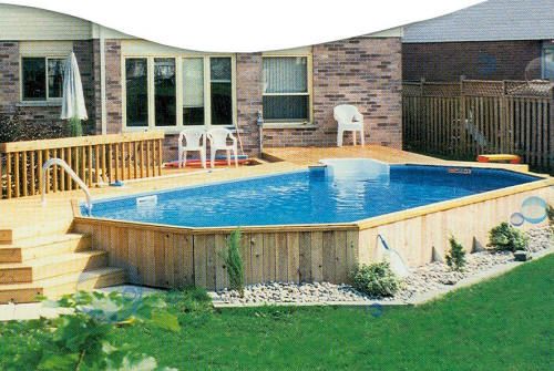 58 Best Semi Inground Pools Ideas Backyard Pool Landscaping 58 Best Semi Inground Pools Ideas, Semi Inground Pool With Deck Images