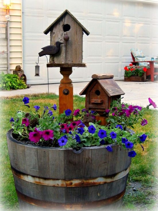 Silver-S Fancy Whiskey Barrel Victorian Rustic Look 10X8 inches Flowerpot/Planter for Nursery Indoor Outdoor Garden Patio Office Ornaments Home Decor Use Long Lasting Reusable Light Weight Silver-S Fancy Whiskey Barrel Victorian Rustic Look 10X8 inches Flowerpot/Planter for Nursery Indoor Outdoor Garden Patio Office Ornaments Home Decor Use Long Lasting Reusable Light Weight