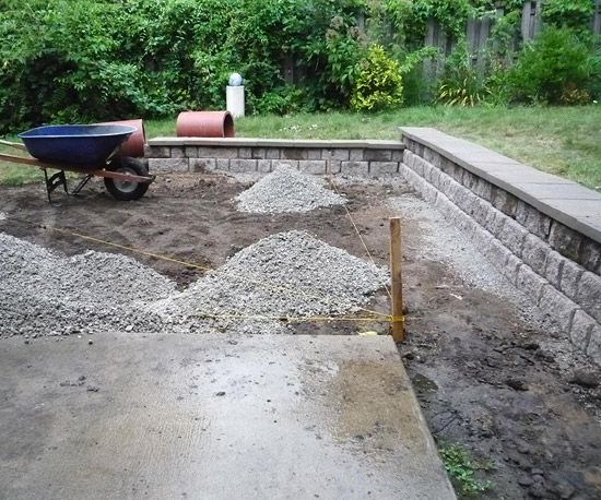 7 Crushed Limestone Ideas Backyard Gravel Patio Crushed Limestone Backyard Gravel Patio, How To Make A Crushed Limestone Patio