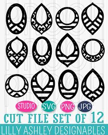 Download 99 Leather Earrings Svg Files Ideas Leather Earrings Svg Leather Jewelry