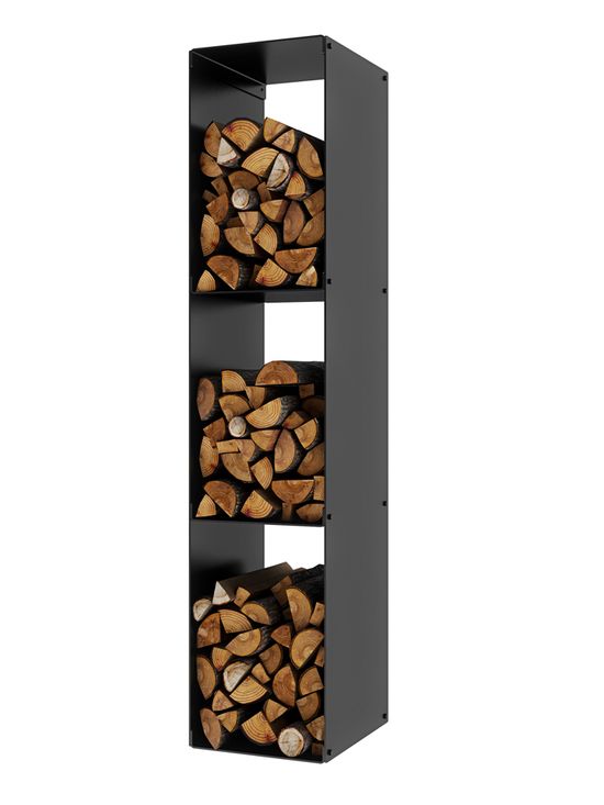 Firewood Rack with Base Steel Log Store Storage Shelf Stand Burner Wood Holder Firewood Rack with Base Steel Log Store Storage Shelf Stand Burner Wood Holder