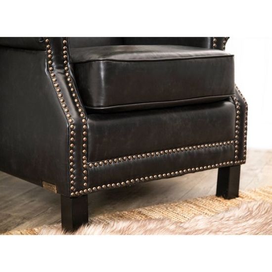 20 Club Chairs Ideas Leather Chair 20 Club Chairs Ideas, Grandfield Nailhead Leather Sofa