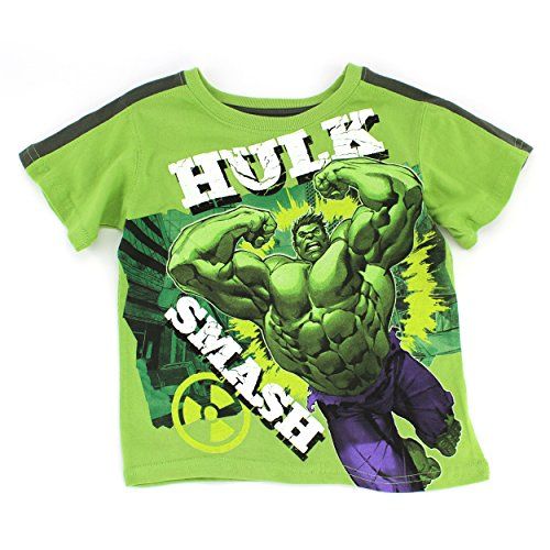 Marvel Comics Hulk Smash Boys T-Shirt Official Merchandise