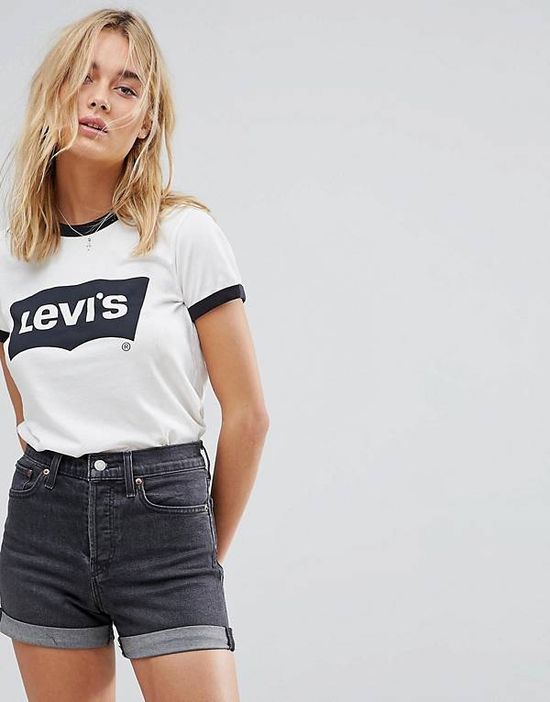 Levi\u2019s Shirt met print zwart-bruin gestippeld casual uitstraling Mode Shirts Shirts met print Levi’s Levi\u2019s Shirt met print zwart-bruin gestippeld casual uitstraling Mode Shirts Shirts met print Levi’s