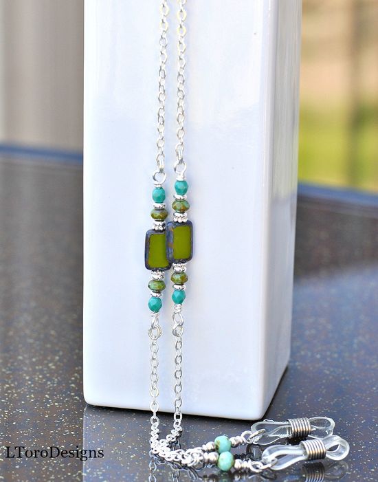 Eyeglasses necklace sale