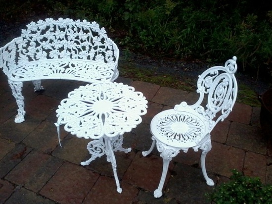 14 Beautiful Antique Cast Iron Garden Furniture Decor Ideas Antique Cast Iron Garden Furniture, Old Fashioned Cast Iron Garden Furniture
