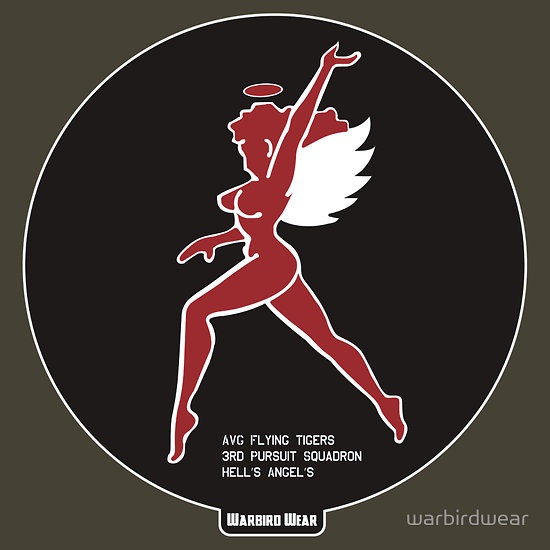 Hells Angels 3rd Pursuit Squadron Aviation Sticker Hells Angels 3rd Pursuit Squadron Aviation Sticker