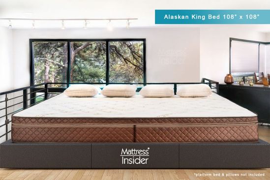 alaskan king purple mattress