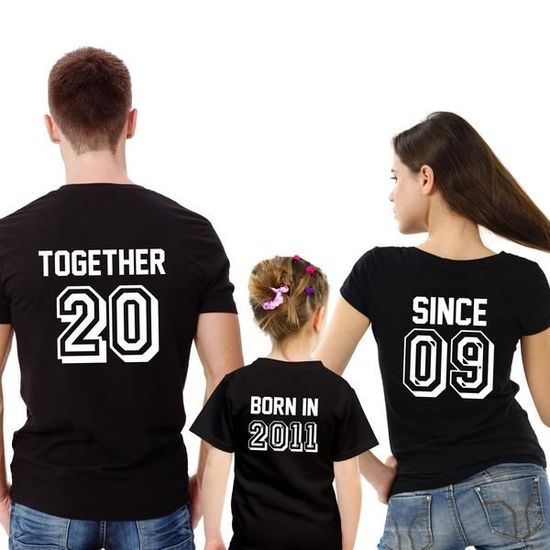 Playeras de aniversario de bodas sales