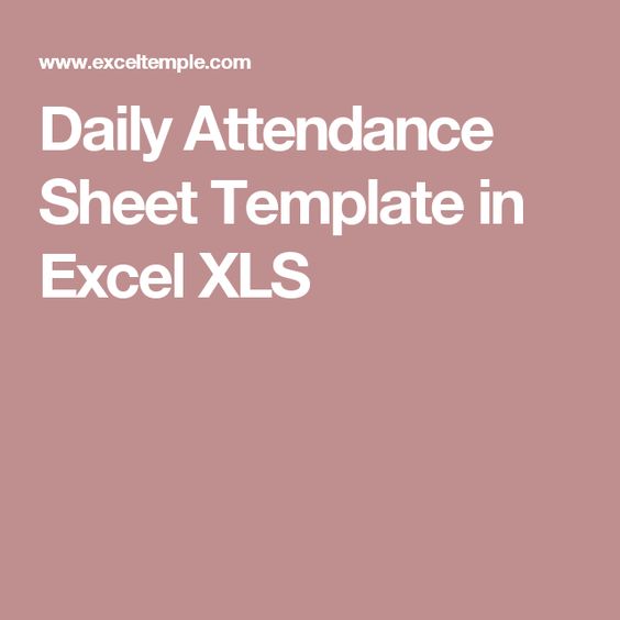 Check out new work on my @Behance portfolio - sample attendance sheet template Check out new work on my @Behance portfolio - sample attendance sheet template