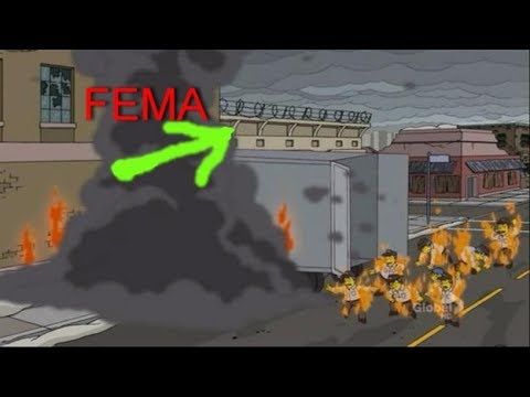 Simpsons Predicting Fema Camps 2018 2019 Youtube Federal