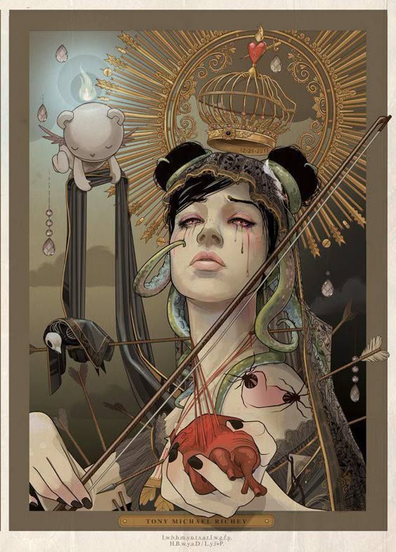 Han pasado los años y seguimos sin tener mucha información sobre Chiara Bautista, una ilustradora originaria de Hermosillo que al parecer radica en Estados Unidos y trabaja como diseñadora editorial para el Arizona Daily Star. Hace un par de días perdiendo el tiempo en Facebook me topé con un fanpage que parece ser administrado por ella; ahi encontré bastantes nuevos trabajos, bocetos y pinturas que realmente valen la pena compartir todo ellos protagonizados por chicas envueltas en u...