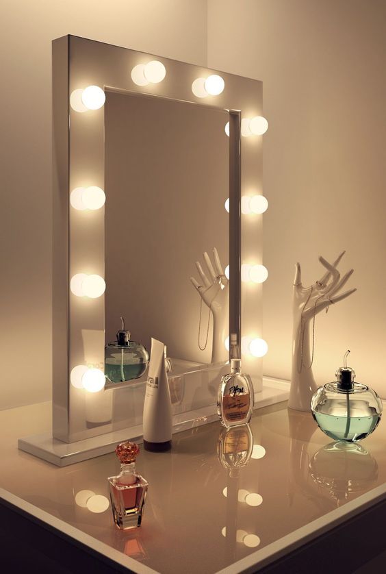 What Is Your Dream Bathroom Mirror Are You Lucky Enough To Already Own The Of Yo Dressing Room With Led Lights Diy Vanity Mirror With Led Lights Diy Vanity, Make Your Own Led Vanity Mirror