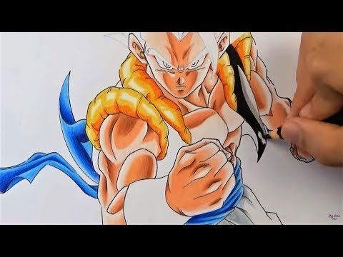 Como Dibujar A Gogeta Migatte Ultra Instinto Dragon Ball Con Lápices Baratos Faber Castell Youtube Personajes De Dragon Ball Dragones Cómo Dibujar