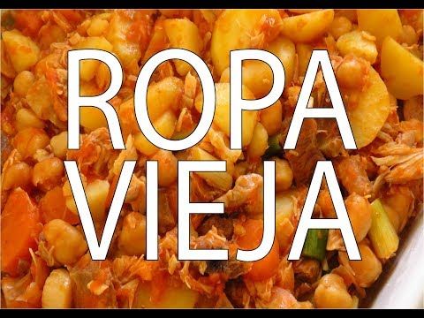 Ropa Vieja Que Hacer Con Los Restos Del Cocido Youtube Recetas Fáciles Ropa Vieja Receta Recetas De Comida