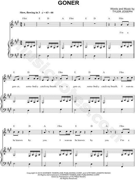 ride twenty one pilots free sheet music music to my ears migraine twenty one pilots piano sheet music