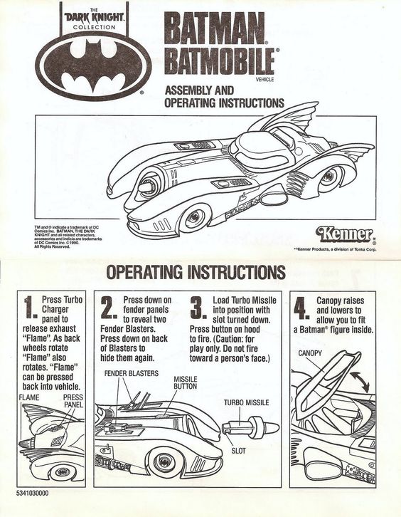 Instruction Manual Example - Viewing Gallery Batman Batgirl - instruction manual template Instruction Manual Example - Viewing Gallery Batman Batgirl - instruction manual template