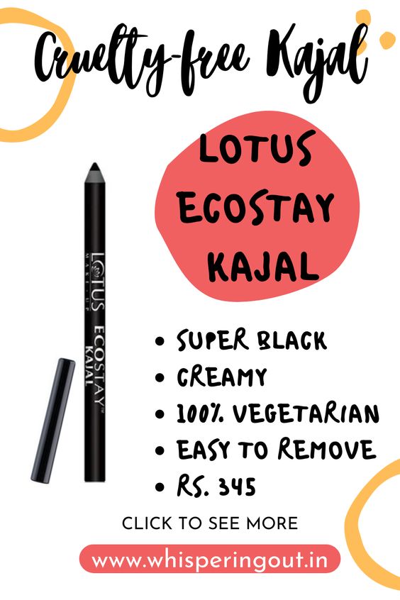 In my opinion, Lotus Ecostay Kajal is the best kajal I have ever used at this price range. It gives you kohl-rimmed eyes in just one swipe! I guarantee you. It is bullet-proof (lol) and so creamy. Just go get it already.