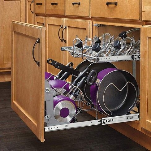 Rev A Shelf 5wb Dmkit Door Mount Kit For Kitchen Cabinet Pull Out Wire Baskets Diy Kitchen Storage Kitchen Cabinet Organization Kitchen Storage