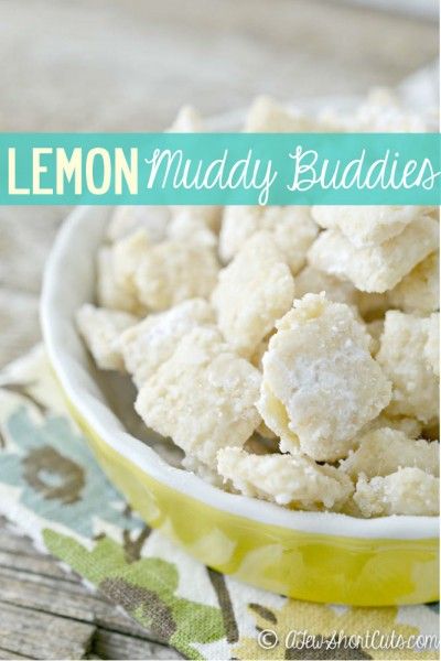 Lemon Muddy Buddies Recipe