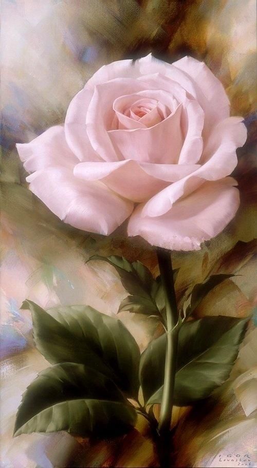 Art â painting rose ~ by Igor Levashov