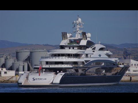 500 Million 134m My Serene In Gibraltar Youtube Luxury Yachts Serenity Bigger Boat