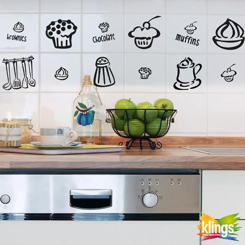 Azulejo de la Pared de Vinilo Palabras Café transferencia Pegatinas Calcomanías Cocina Hogar Decoración