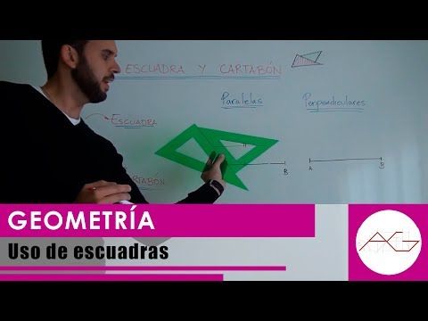 Geometría Uso De Escuadras Paralelas Y Perpendiculares Youtube Paralelas Y Perpendiculares Geometría Videos De Dibujos