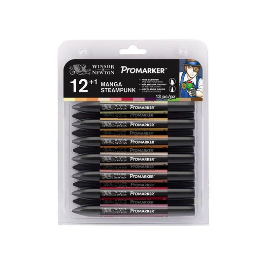 Winsor /& Newton graphic artists PIGMENT MARKER PEN SETS twin tip permanent tones