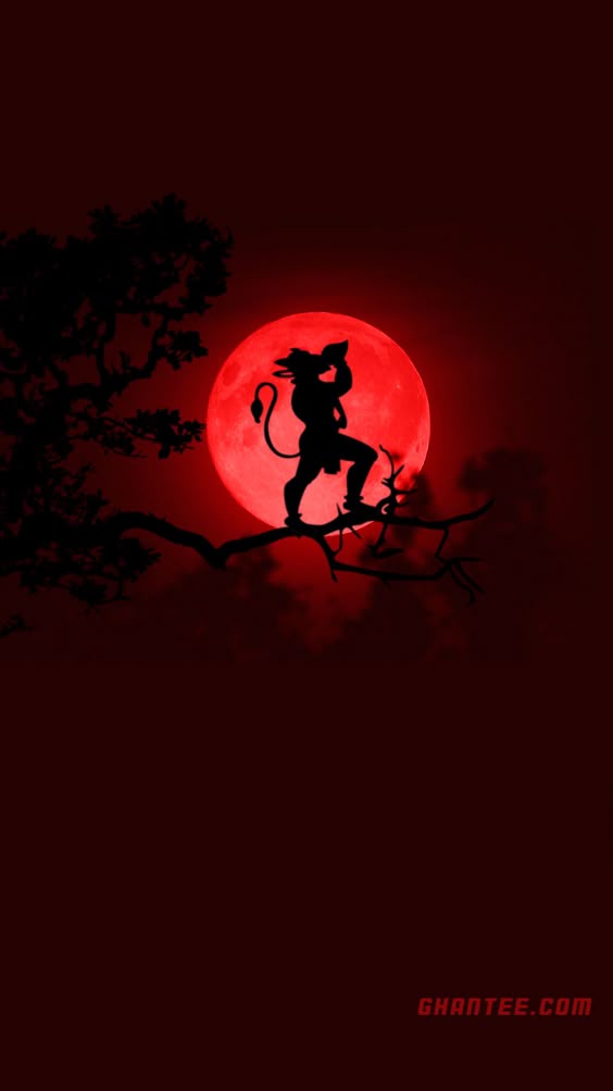 lord hanuman red hot phone wallpaper | dec 2020 | Ghantee