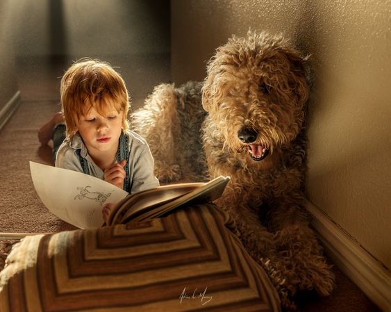 Reading Buddies by Adrian C. Murray