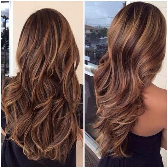 caramel highlights