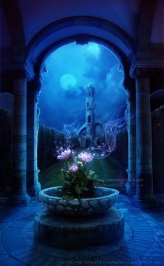 Twinsouls 3 via Angel-Wings Castle Grounds by kuschelirmel on DeviantArt