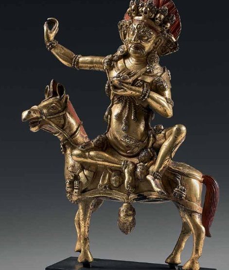 Tibet, Shri Devi (6) | Himalayan Buddhist Art - Art Bouddhiste de l\'Himalaya