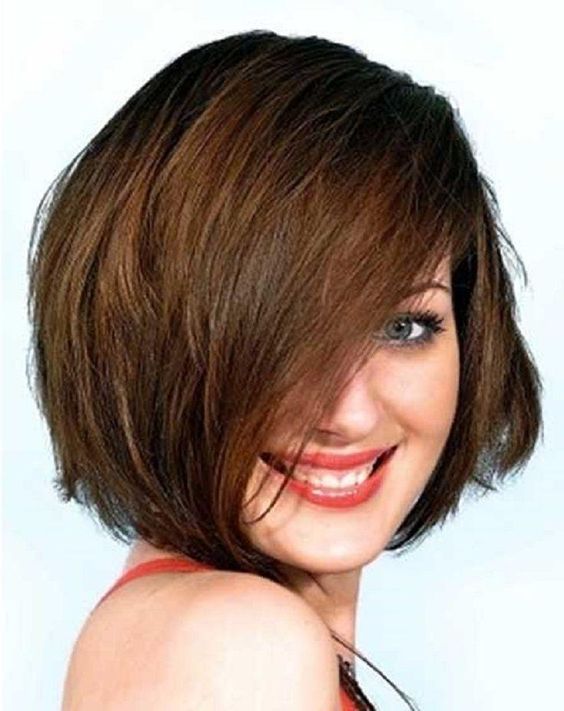 37 Creative Short hairstyles for round faces with double chin 2018 for All Gendre