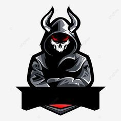 Devil Hack Red Logo Esport Gamer