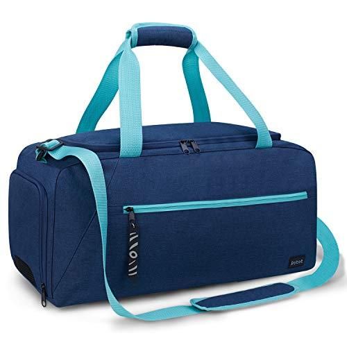 ROTOT Gym Duffel Bag Weekend Travel Bag with a Water-resistant Insulated Pocket Gym Bag with Waterproof Shoe Pouch ROTOT Gym Duffel Bag Weekend Travel Bag with a Water-resistant Insulated Pocket Gym Bag with Waterproof Shoe Pouch