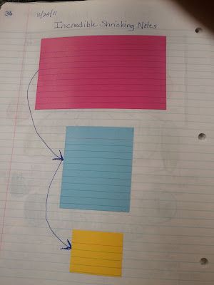 standard index card size