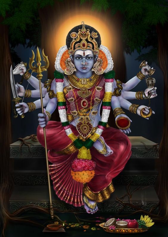 The Great Goddess Kali , Shaatish Rajendran