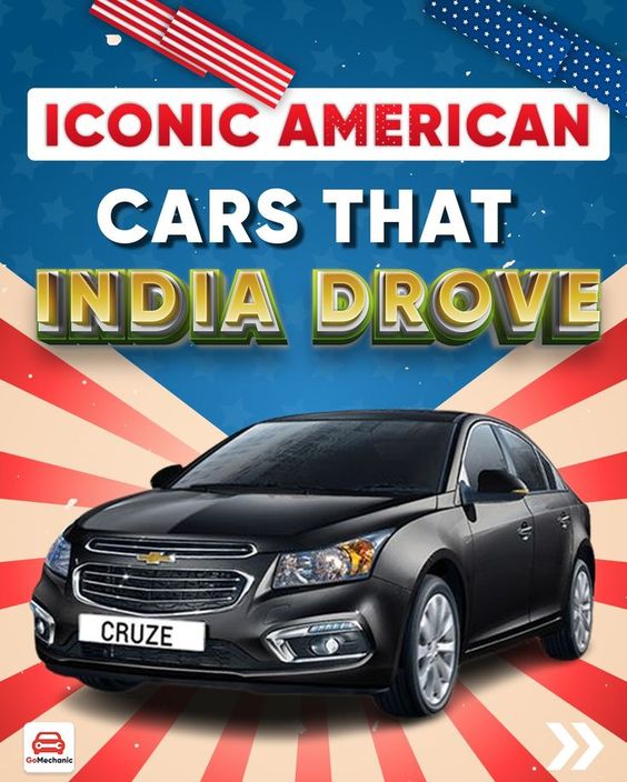 American carmakers manufacture cars for automotive enthusiasts. Despite that, it failed. Read the blog to look at 10 such iconic American cars that India drove. Which car do you want to see make a comeback? #americancars #importedcars #ford #chevrolet #automotive #cars #fastcars #endeavour #cruze #fordfigo #fiesta #iconiccars #ecosport #trailblazer #sportscars