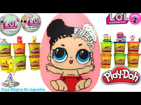 Huevo Sorpresa Gigante de Dawn de LOL Confetti Pop Serie 3 de Plastilina Play doh en Español - YouTube | Huevo sorpresa gigante, Play doh, Plastilina play doh