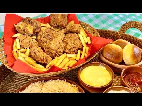 الذ دجاج كنتاكي مقرمش مع سر عدم شربه الزيت والصوصات المرافقه Youtube Cooking