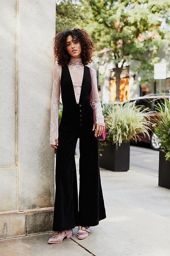 We The Free Old School Love Jumpsuit by at Free People