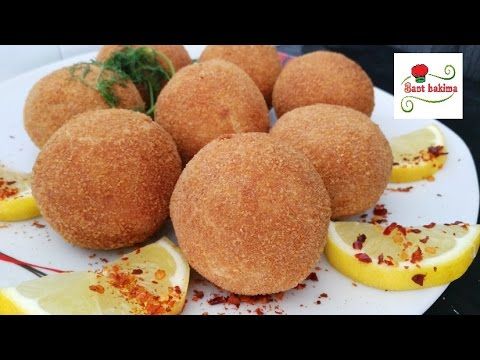 كرات البطاطس و الخبز البايت المقرمشة بحبة بطاطس واحدة فقط Food Breakfast Cheese