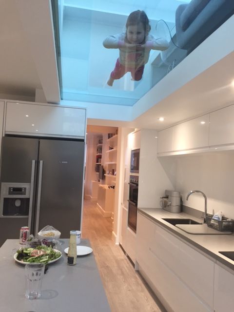 Mezzanine Floor Designs glass mezzanine floor over side extension to semi detached Mezzanine Floor Designs glass mezzanine floor over side extension to semi detached