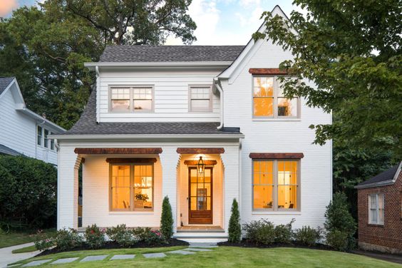 15 Best White Paint Colors For Brick Exteriors